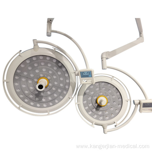 Medical equipment pendant double coupole operation lamp battery led ceiling light in operating theater